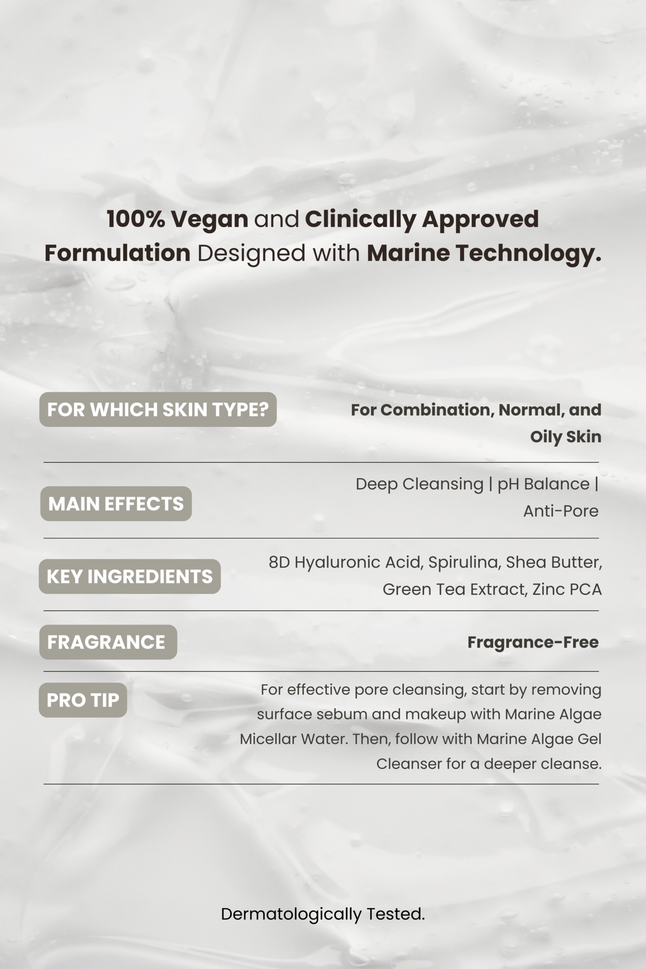 Marine Algae Gel Cleanser 200 ml