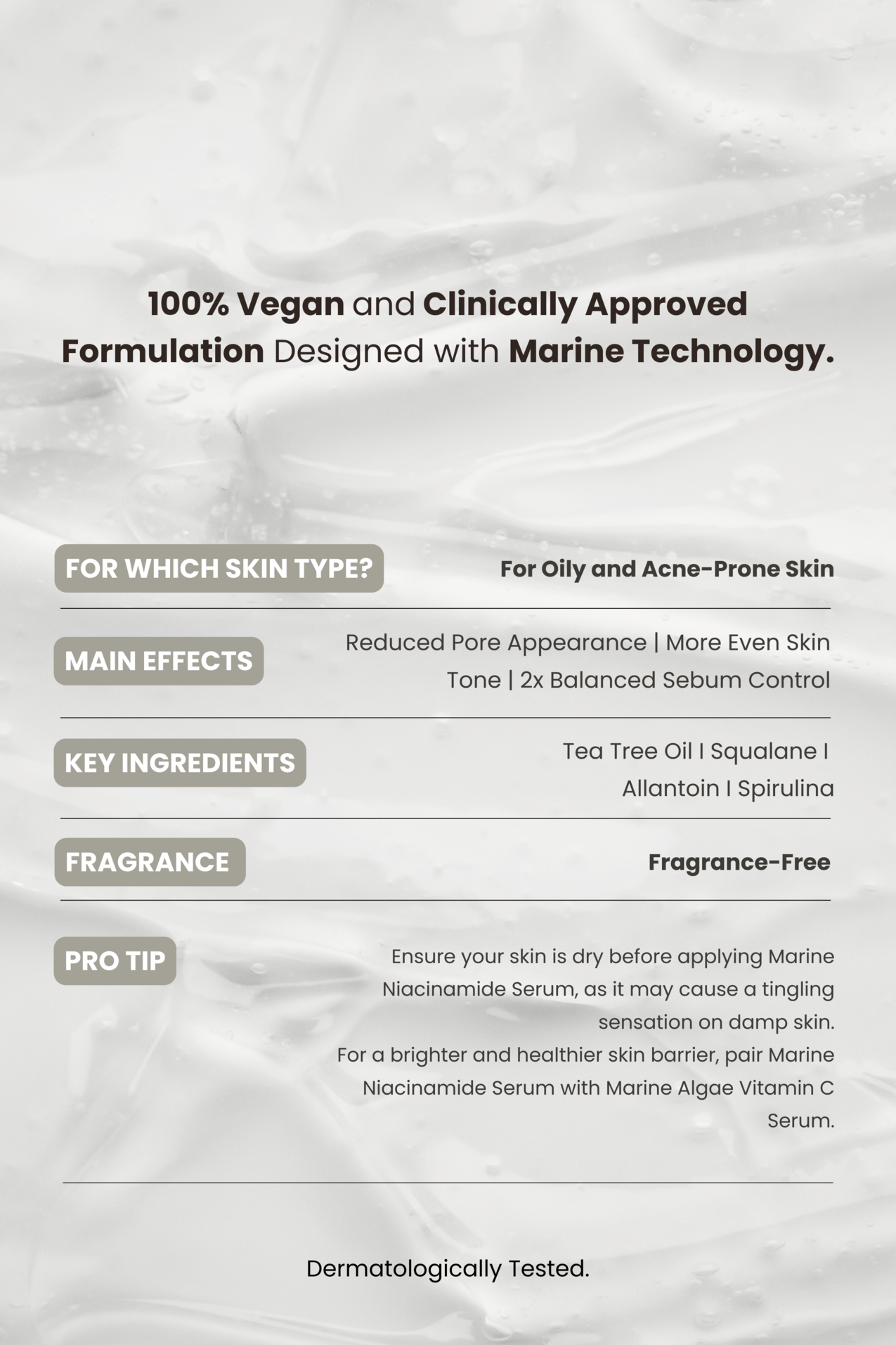 Marine Niacinamide Serum 30 ml