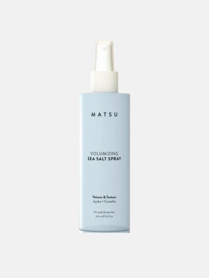 Spray Profesional MATSU Volumizing Sea Salt – Textură de Plajă și Volum de la Rădăcină (250ml)
