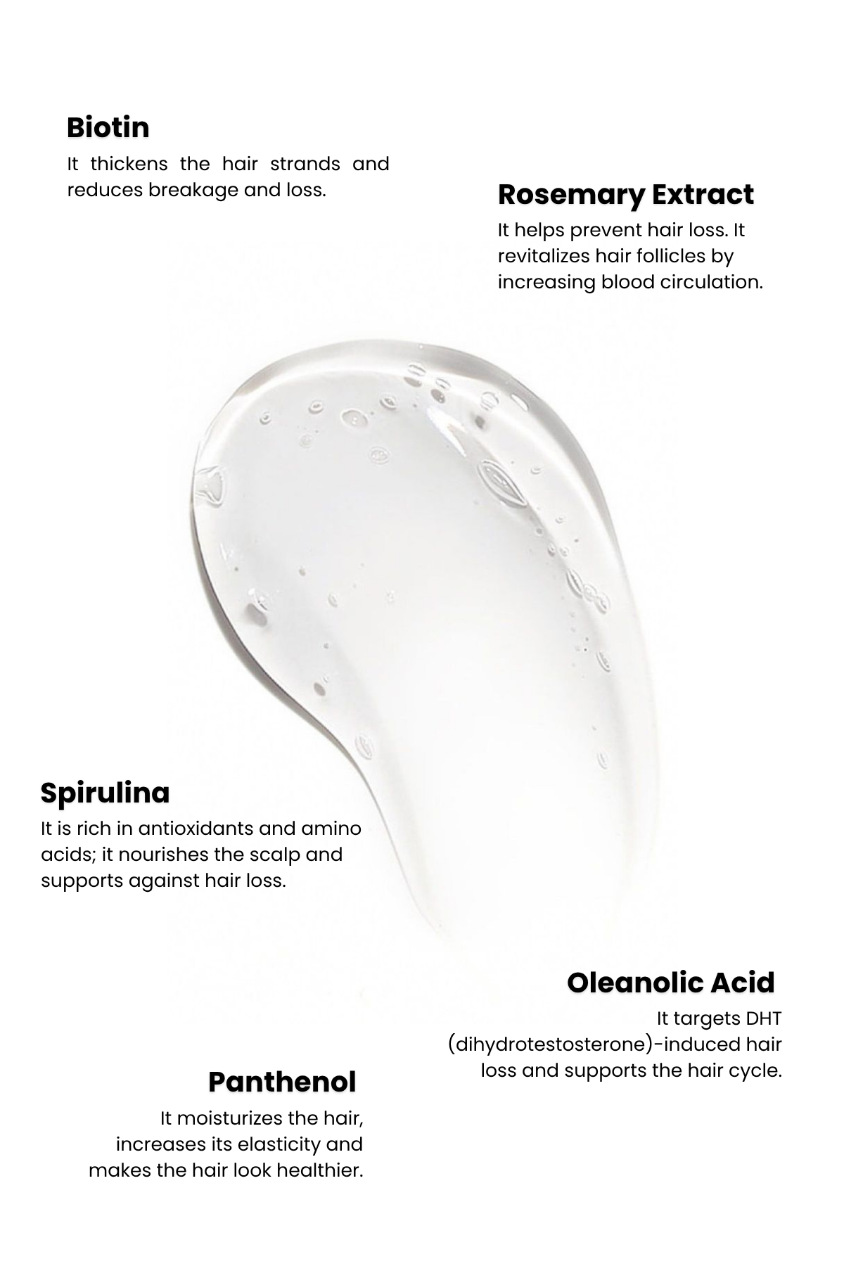 Scalpify Rosemary Sampon cu biotină și peptide – șampon anti-cădere stimulează creșterea părului