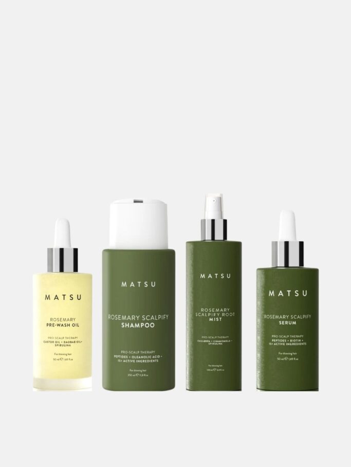 Matsu Scalpify Rosemary – Rutina completă pentru scalp sănătos