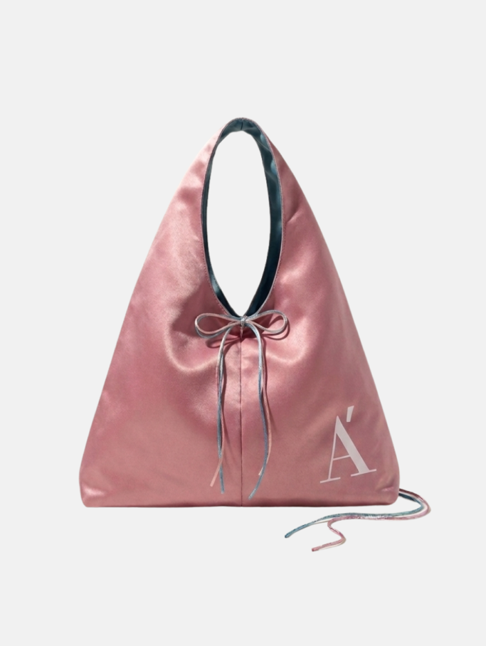 Apostroph Summer Bag- Geantă Satinată Roz+ Produs Surpriză Matsu Full-Size Cadou
